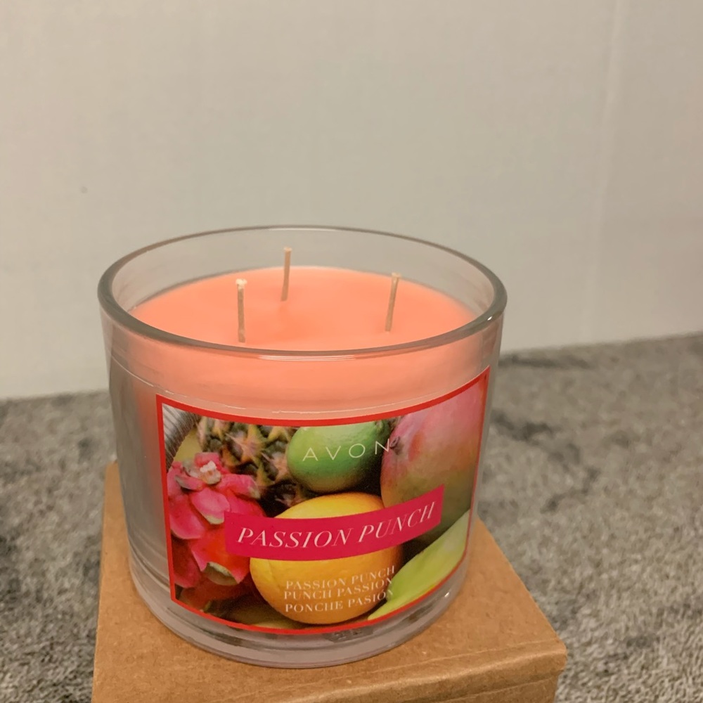 Avon passion punch candle